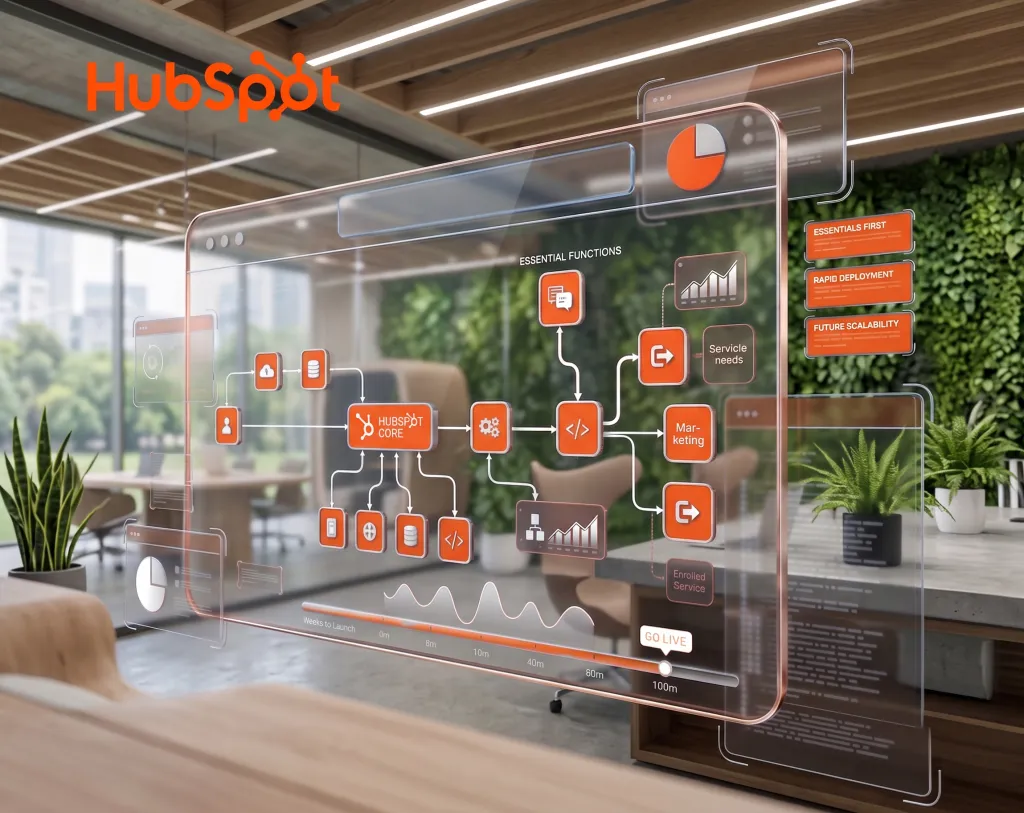 Hubspot Systemarchitektur